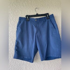 Under Armour Men's Navy Flat Front Shorts